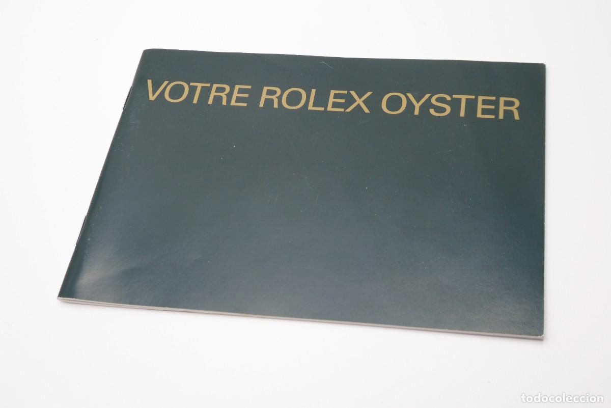 Recambios de relojes: Votre rolex oyster Booklet 579.51 Fr - 8.2008