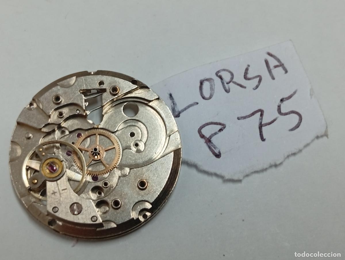 Recambios de relojes: Lorsa P75, restos de mecanismo
