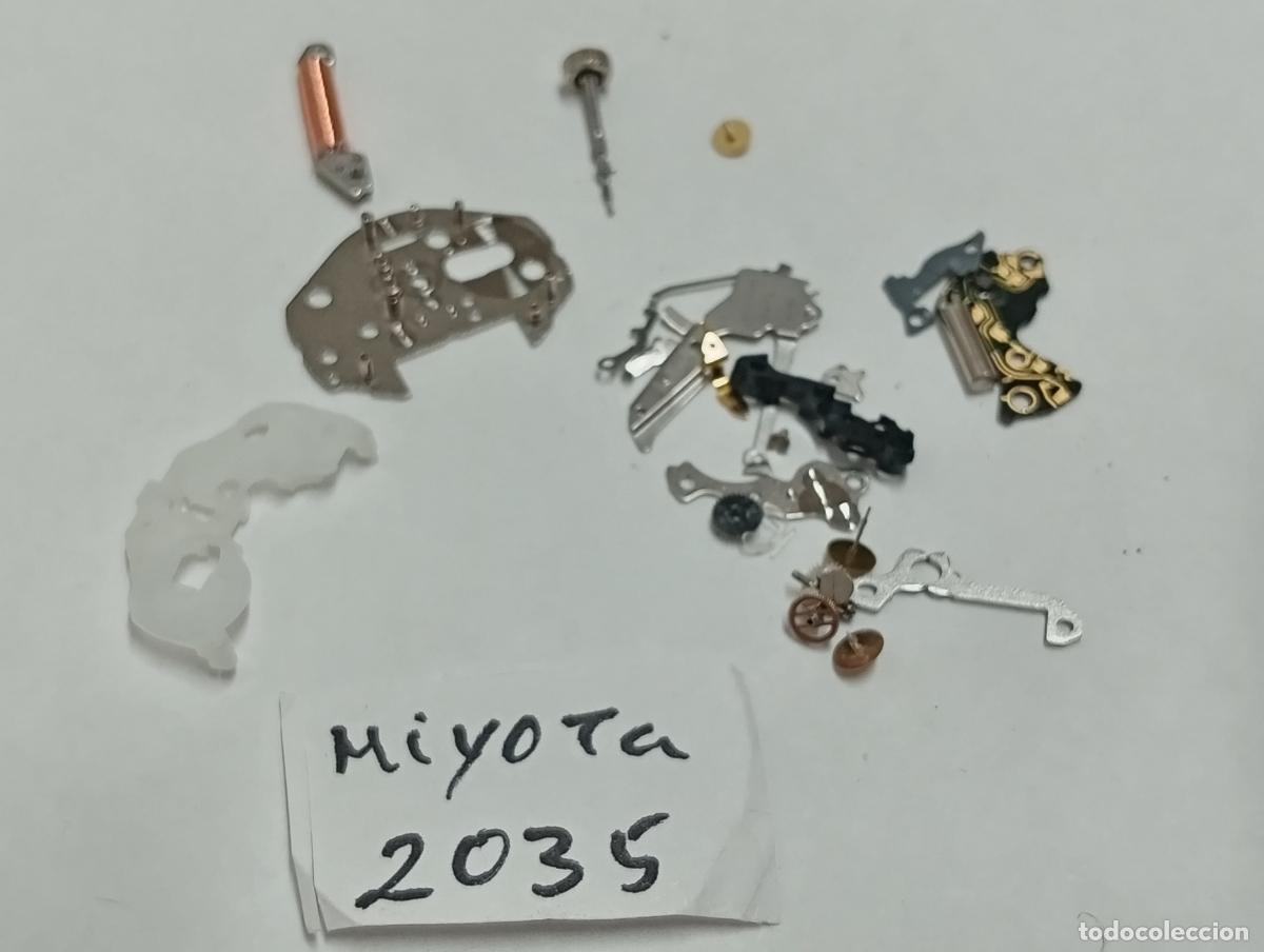 Recambios de relojes: Miyota 2035. Restos de mecanismo