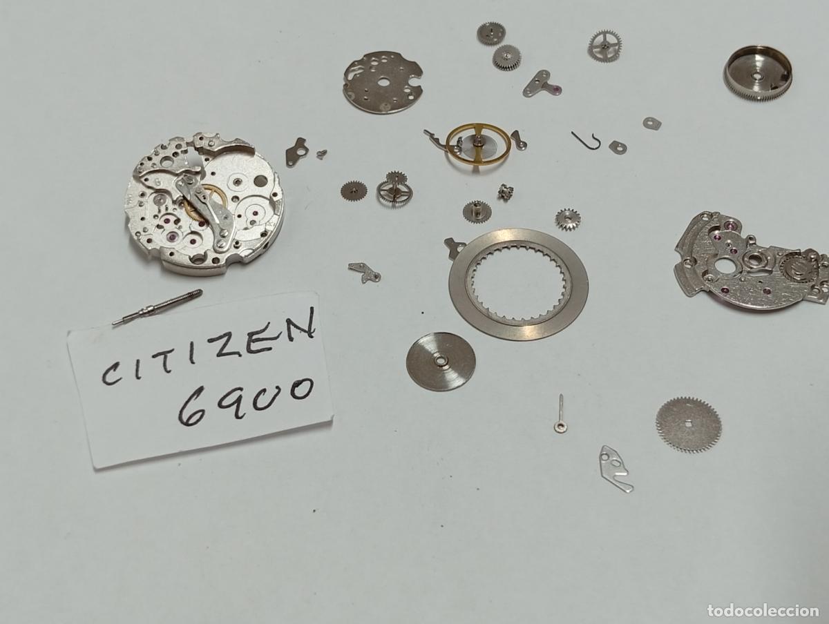 Recambios de relojes: Citizen 6900. Restos de mecanismo