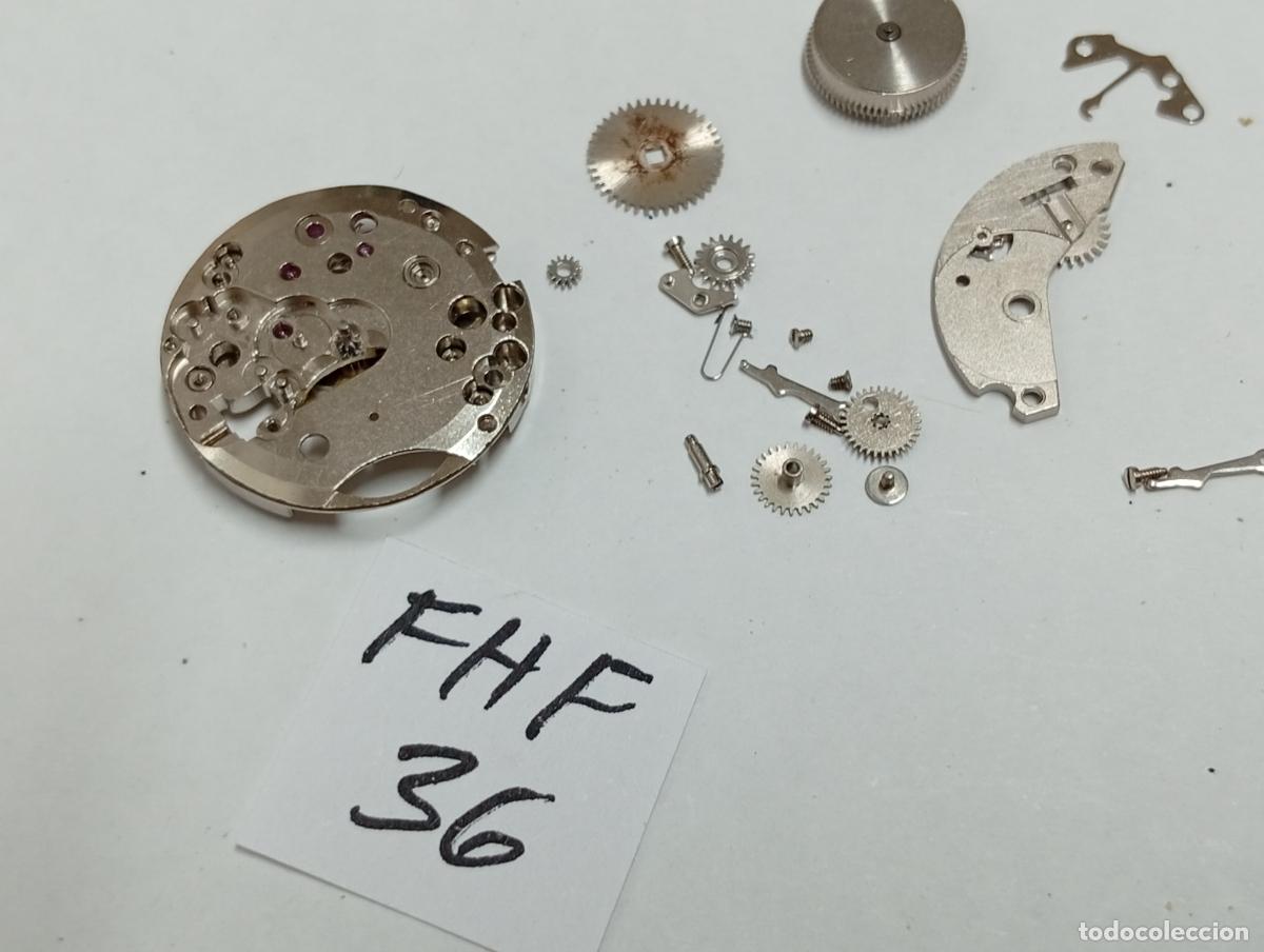 Recambios de relojes: Fhf 36. Restos de mecanismo
