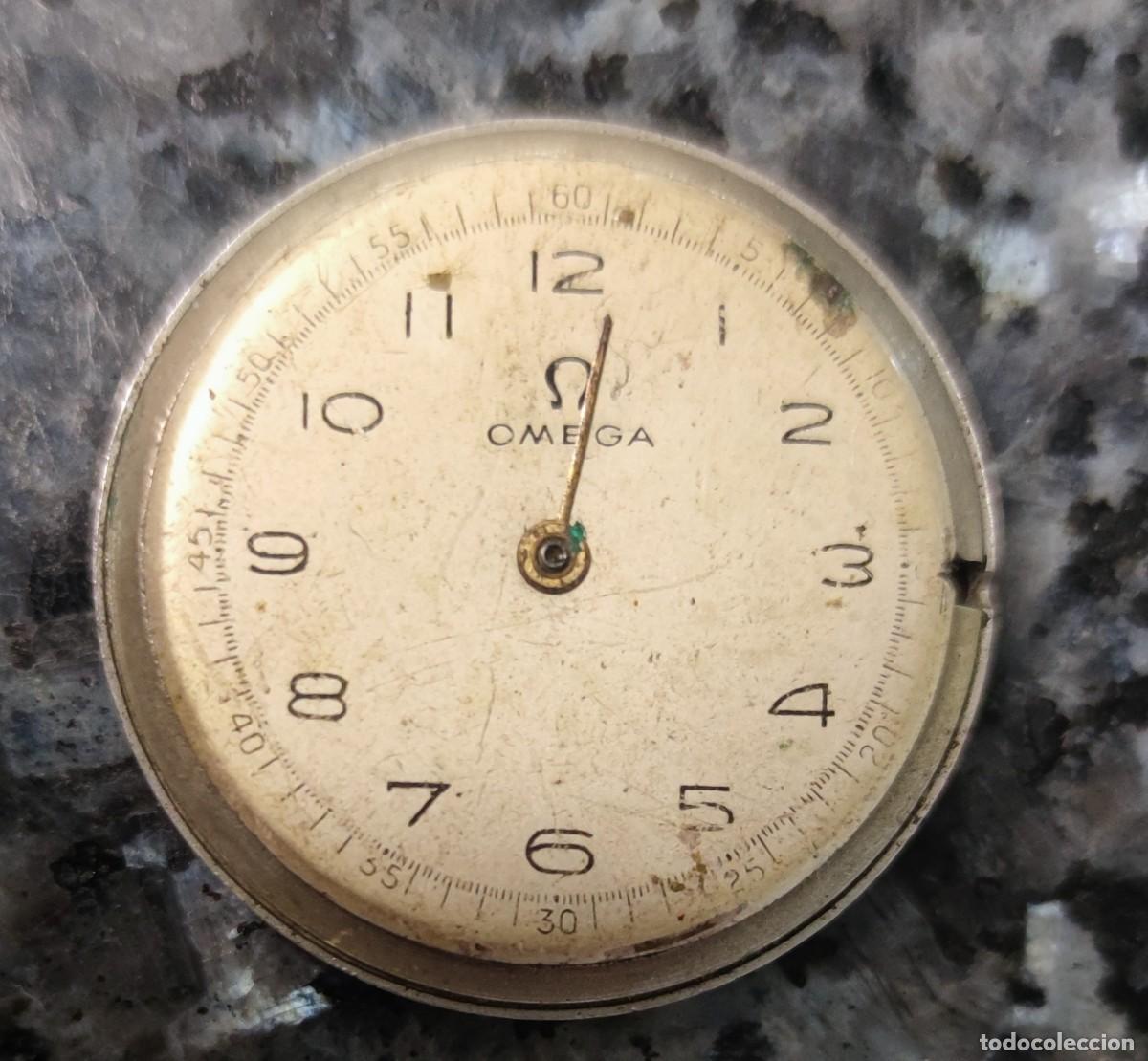 Recambios de relojes: Omega tipo militar, el movimiento parece ser un 30 T2 SC. Incompleto