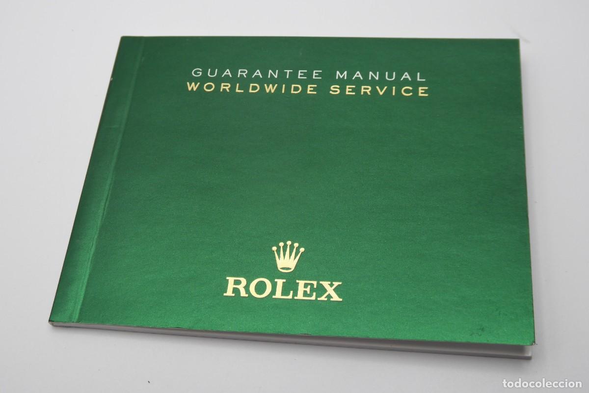 Recambios de relojes: Rolex Booklet Worldwide service 563.84