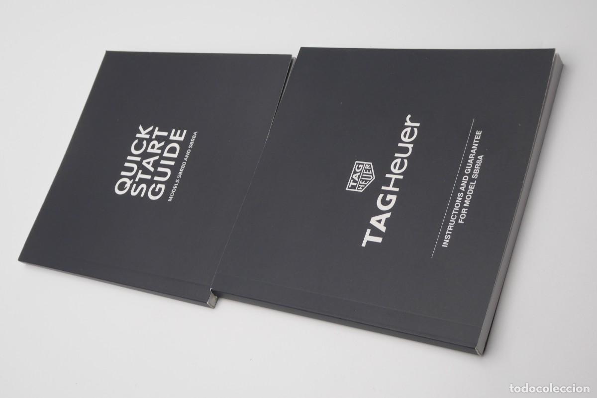 Recambios de relojes: Tag Heuer Connected Intructions and quick start guide booklet SBR8A