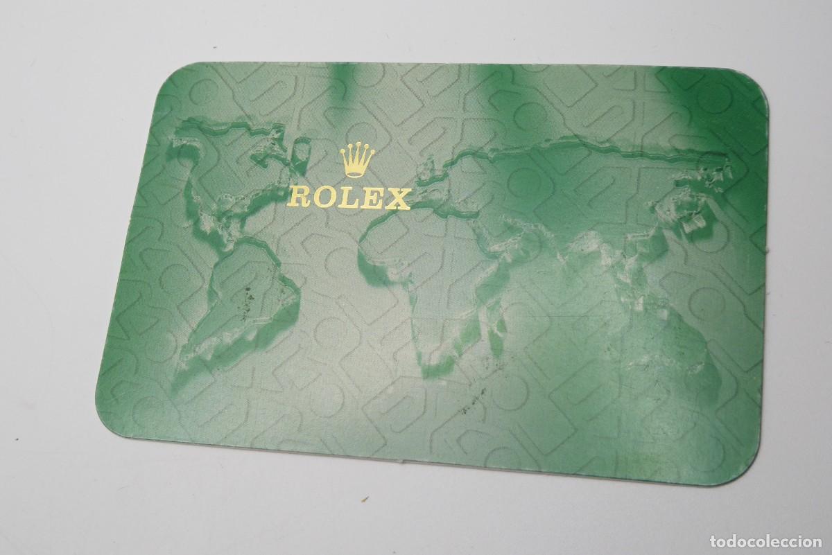 Recambios de relojes: Rolex Calendar Card 2002-2003