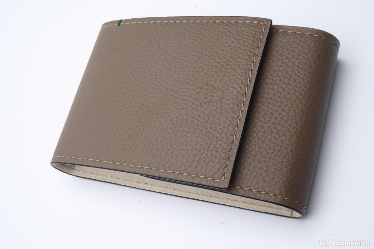 Recambios de relojes: Rolex Travel pouch vintage taupe color