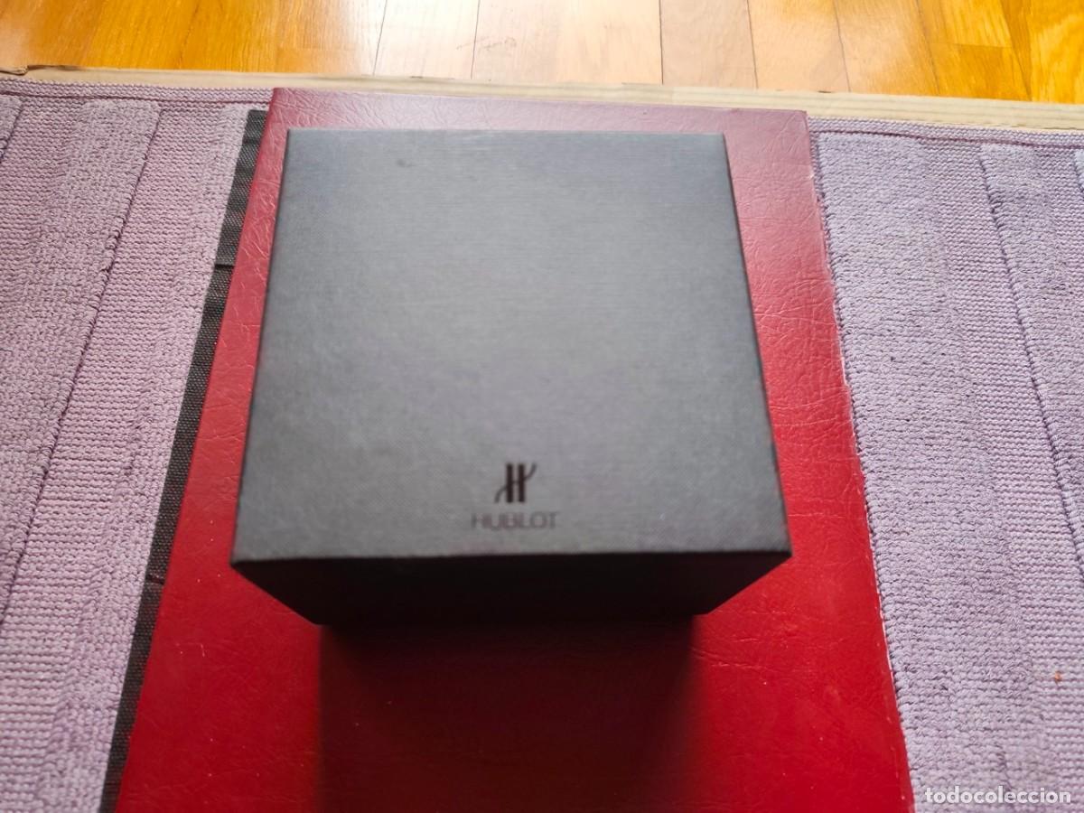 Recambios de relojes: CAJA HUBLOT negra en buen estado.