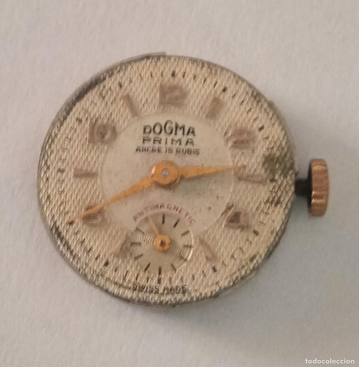 Recambios de relojes: MAQUINARIA DOGMA 15 RUB&Iacute;S DE CARGA MANUAL