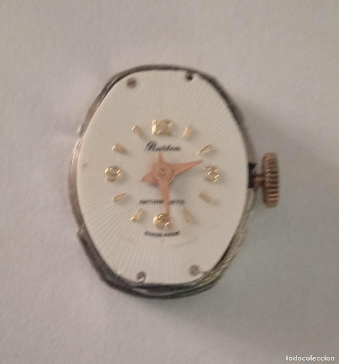 Recambios de relojes: MAQUINARIA RELOJ BURTON DE CARGA MANUAL