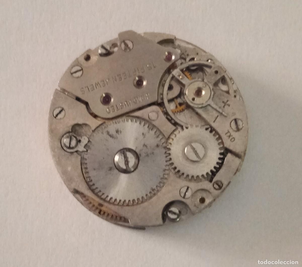 Recambios de relojes: MAQUINARIA RELOJ ARBOR 15 RUBIS DE CARGA MANUAL