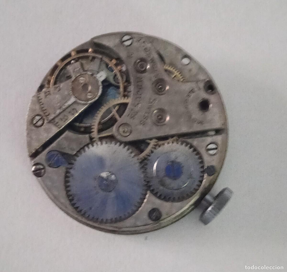 Recambios de relojes: MAQUINARIA RELOJ MOVADO 15 RUBIS CARGA MANUAL