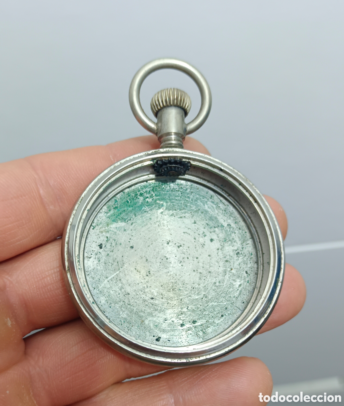 Recambios de relojes: Caja antigua reloj de bolsillo vacia buen estado
