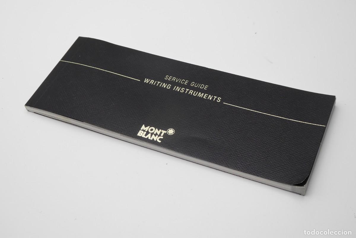 Recambios de relojes: Montblanc Instructions booklet for writing instruments