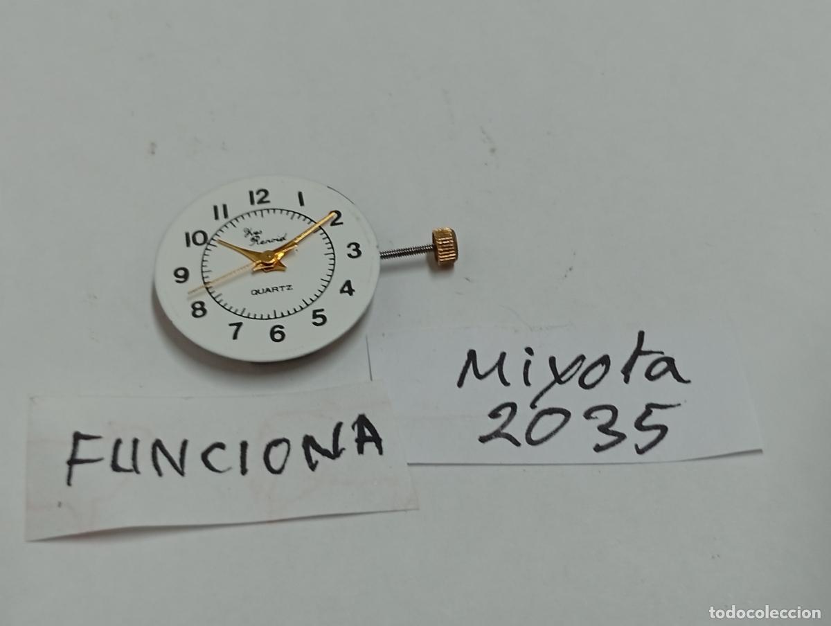 Recambios de relojes: Miyota 2035, funcionando