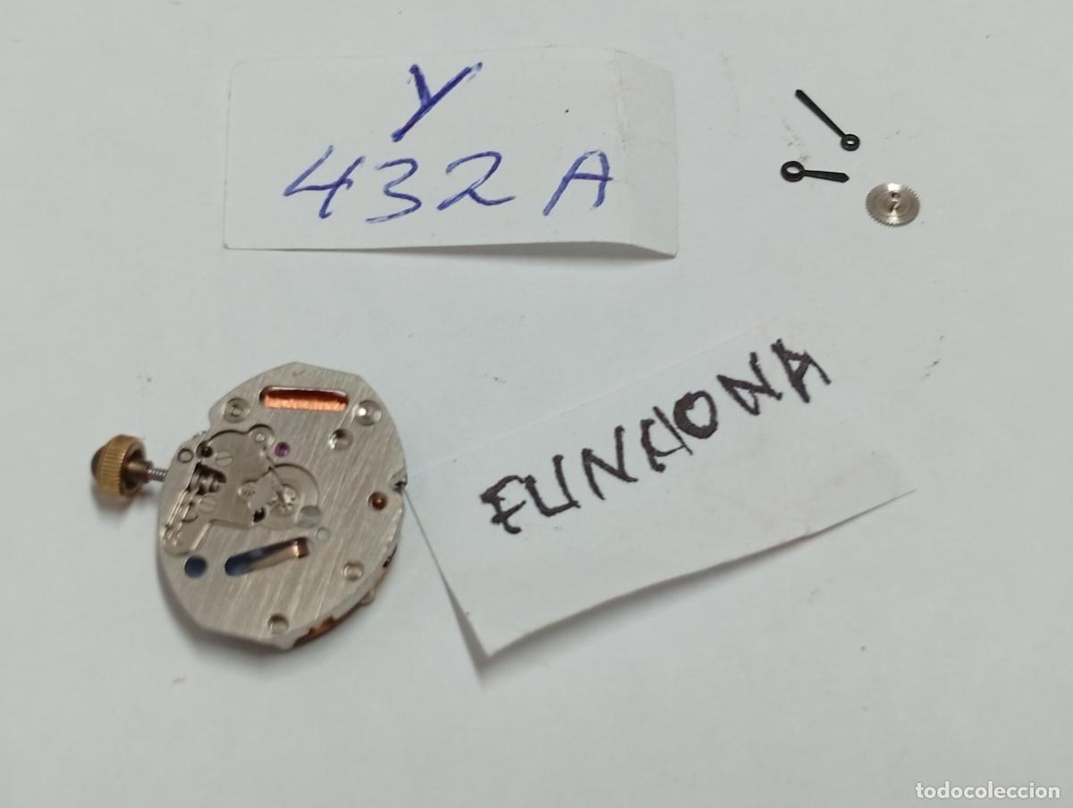 Recambios de relojes: Y 432A, funcionando, restos de reloj - Foto 2