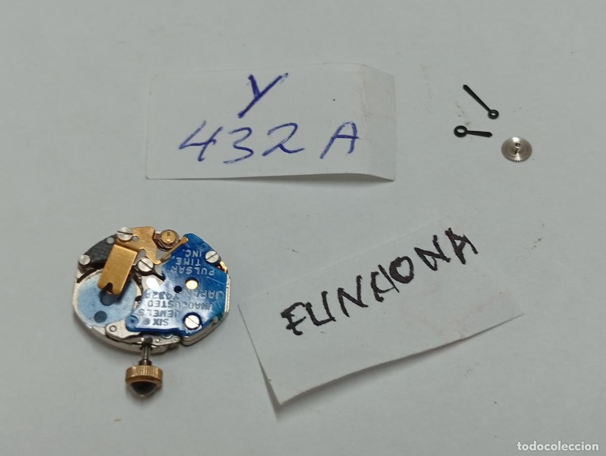 Recambios de relojes: Y 432A, funcionando, restos de reloj - Foto 1