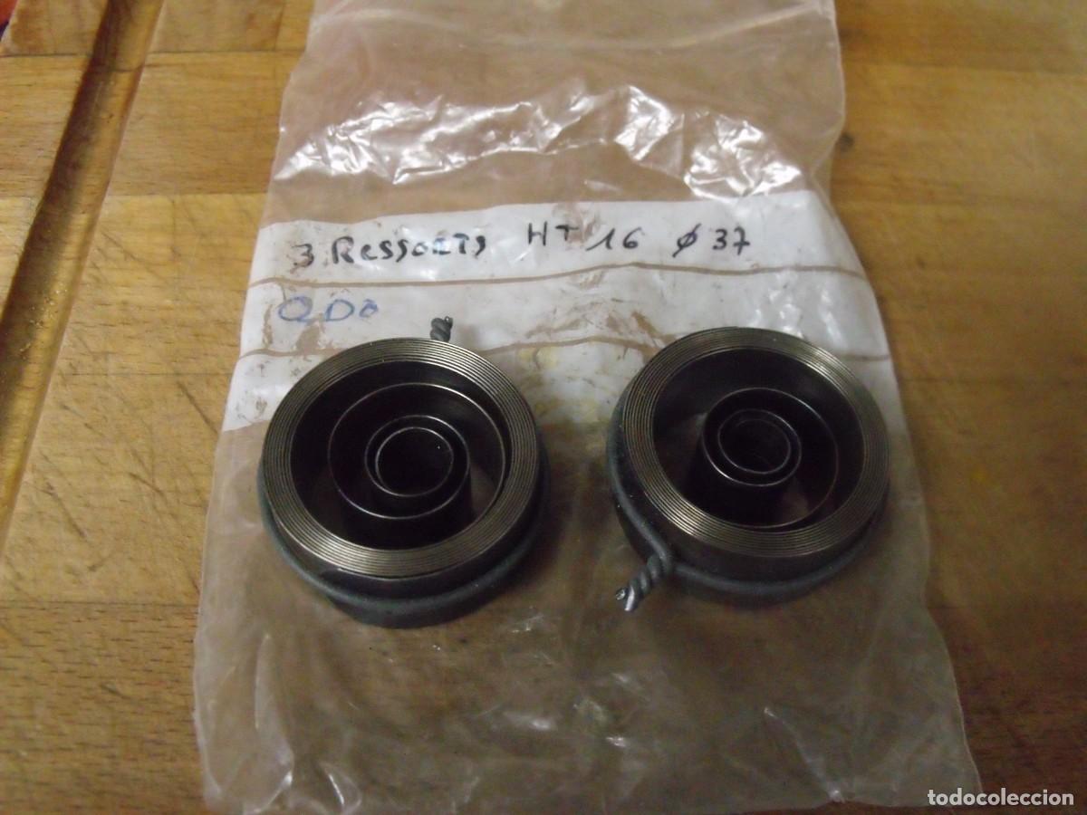 Recambios de relojes: 2 muelles reales a estrenar-16 mm ancho lote 664