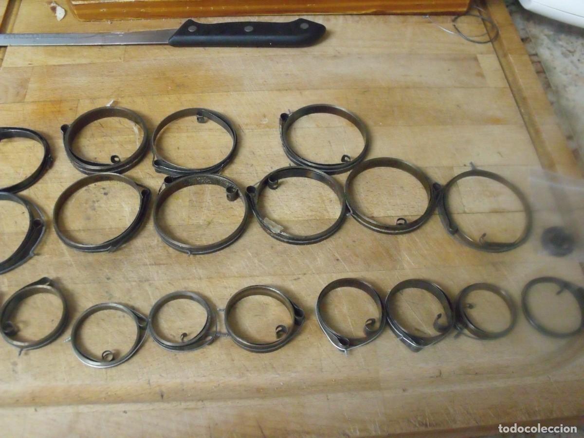Recambios de relojes: 20 muelles reales a estrenar- 5 a 9 mm ancho-lote 664
