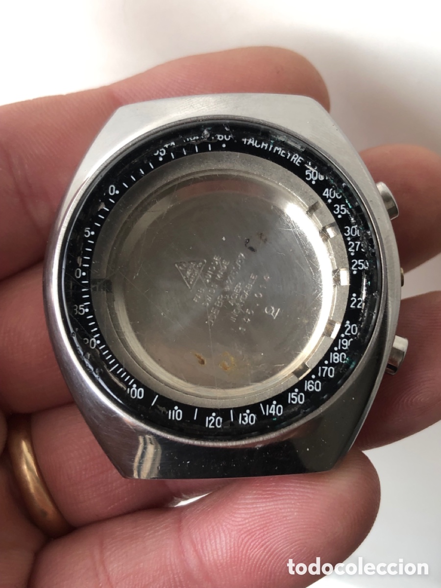 Recambios de relojes: Caja reloj omega MARK 1 cuerda cron&oacute;grafo completa