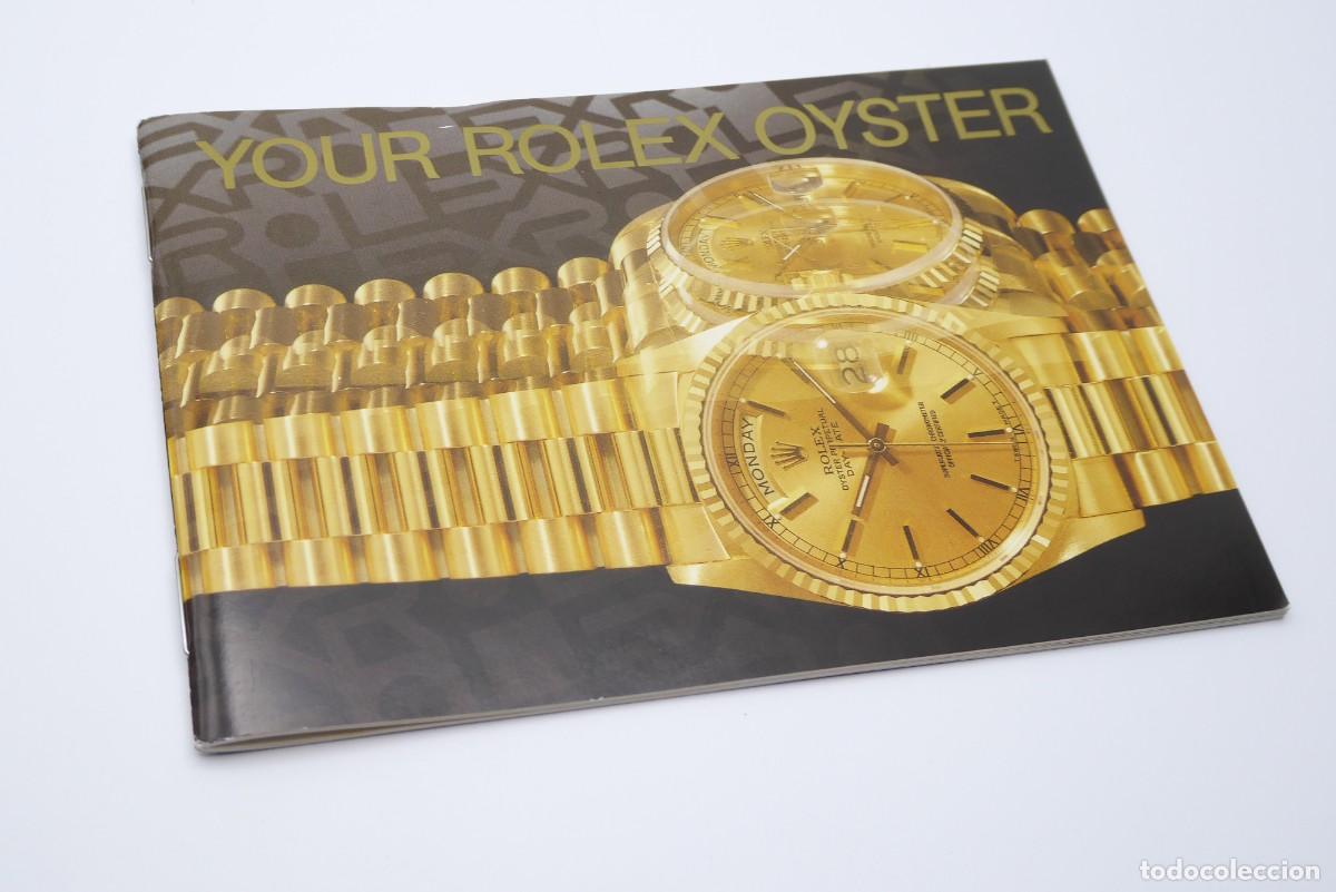 Recambios de relojes: Rolex Booklet Your rolex oyster 579.52 Eng - 300 - 3.1995