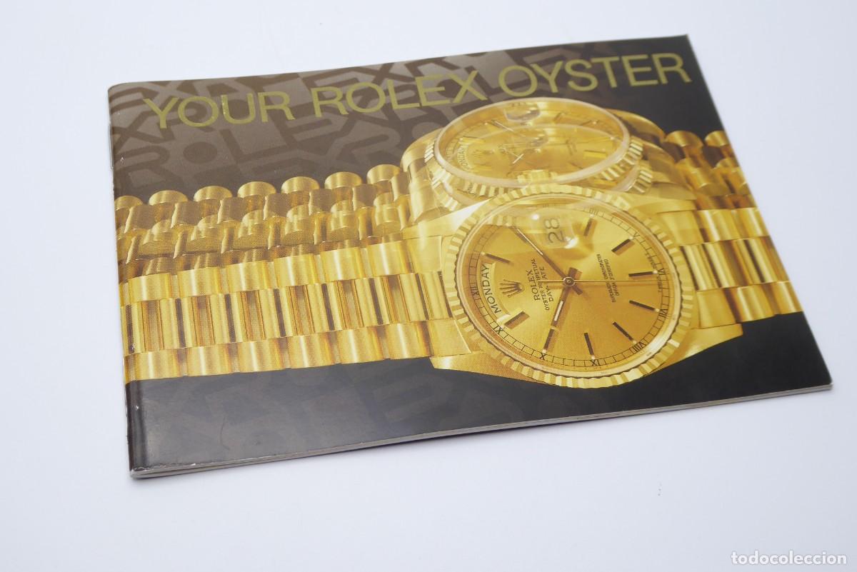 Recambios de relojes: Rolex Booklet Your rolex oyster 579.52 Eng - 100 - 2.1999