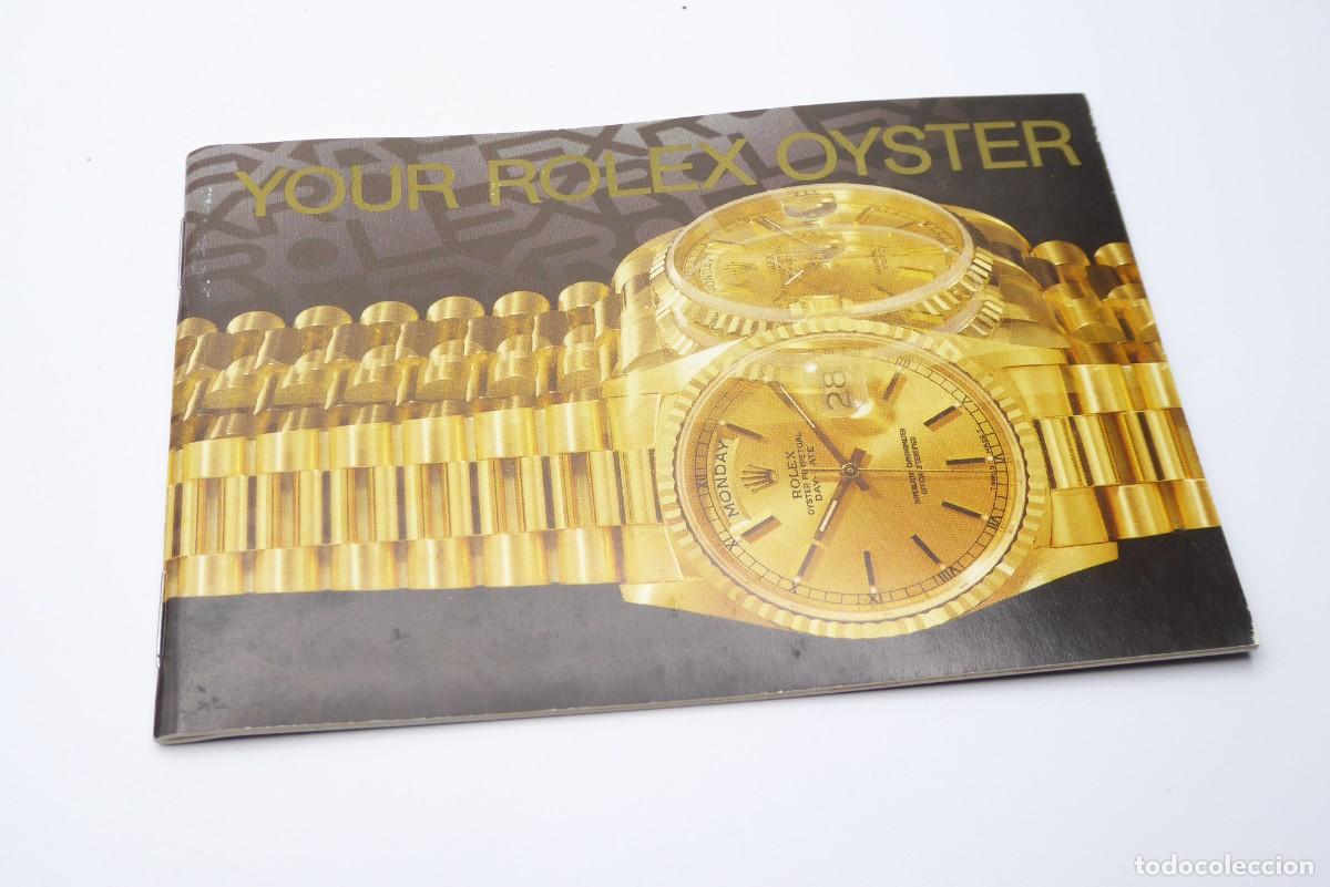 Recambios de relojes: Rolex Booklet Your rolex oyster 579.52 Eng - 300 - 1.1996