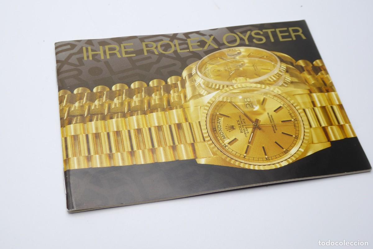 Recambios de relojes: Rolex Booklet Ihre rolex oyster 579.53 De - 30 - 4.1997