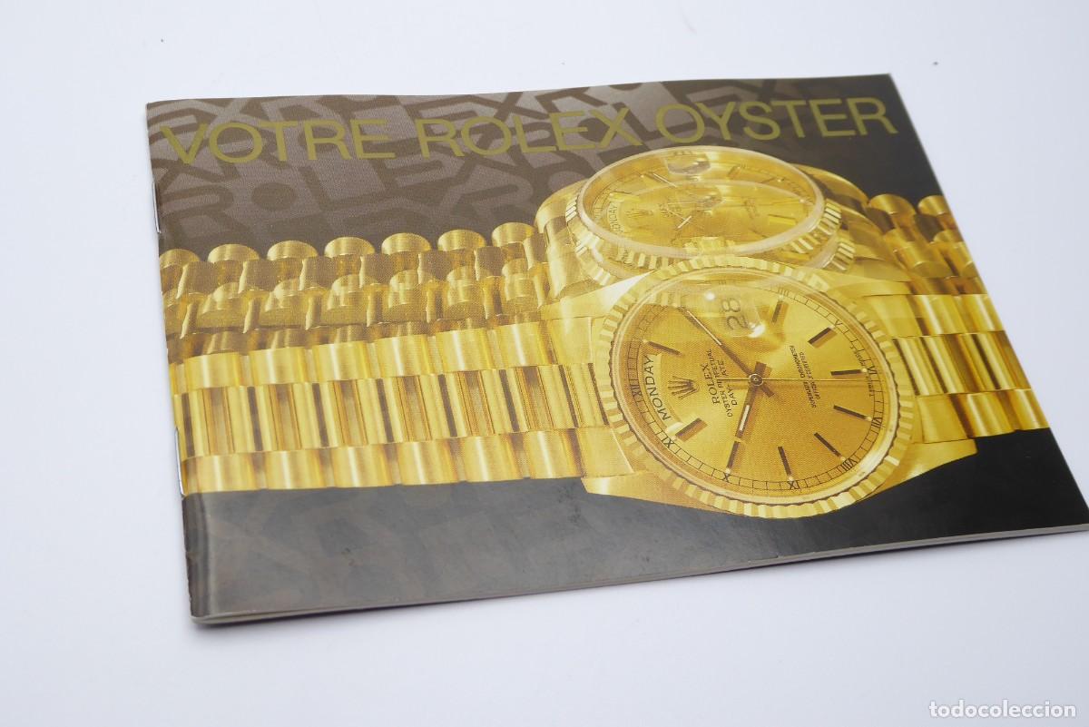 Recambios de relojes: Rolex Booklet votre rolex oyster 579.51 Fr - 15 - 2.1998