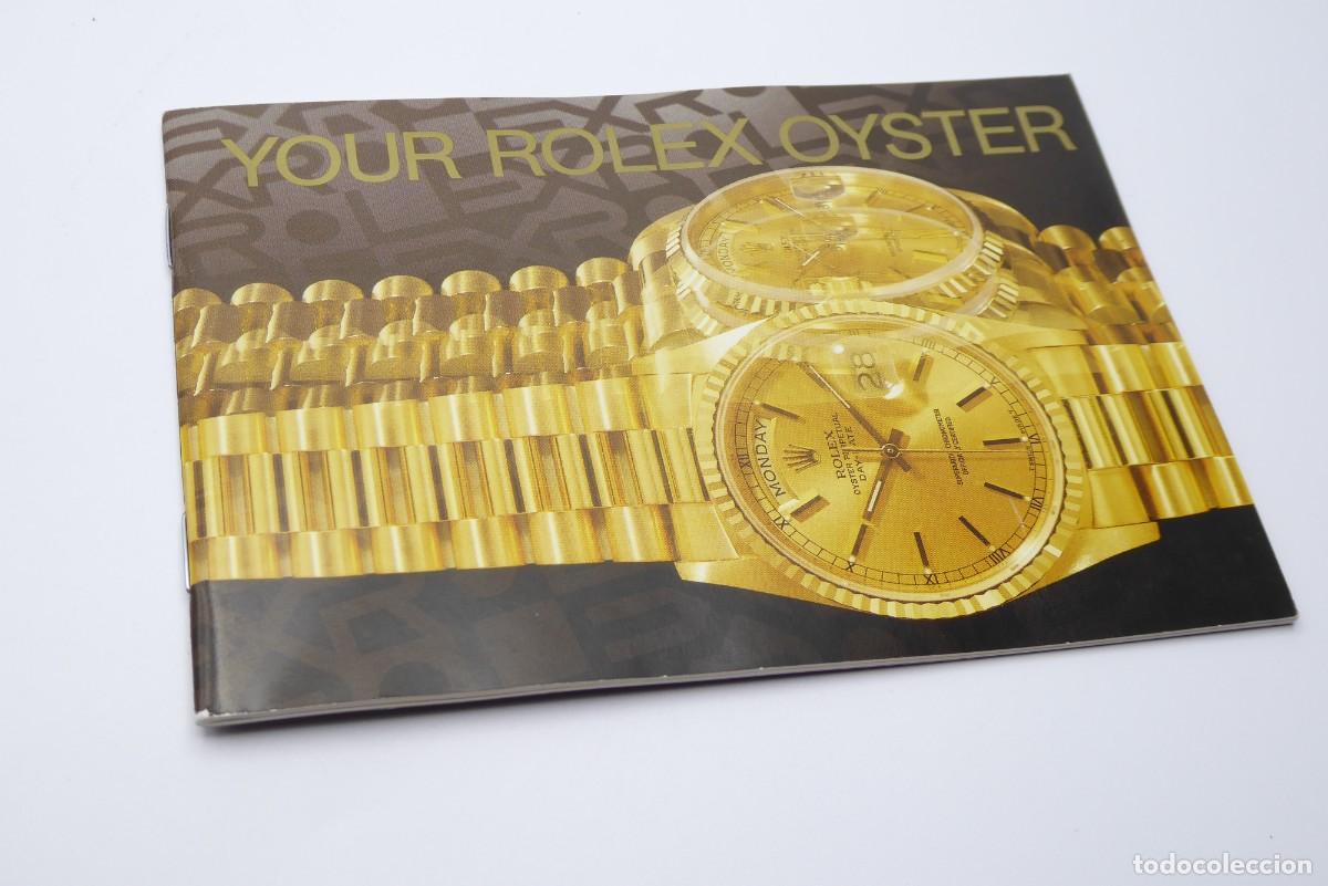 Recambios de relojes: Rolex Booklet your rolex oyster 579.52 Eng - 150 - 2.1998