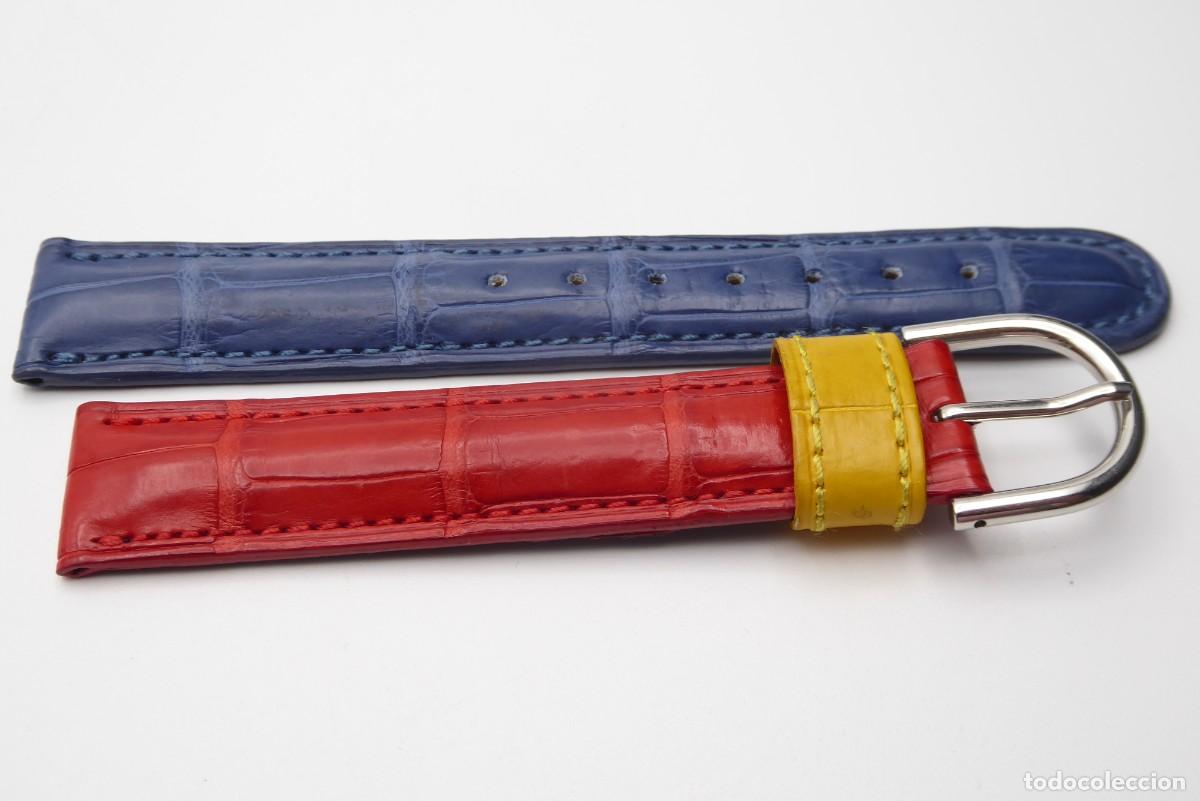 Recambios de relojes: Alain Silberstein leather Strap 17mm