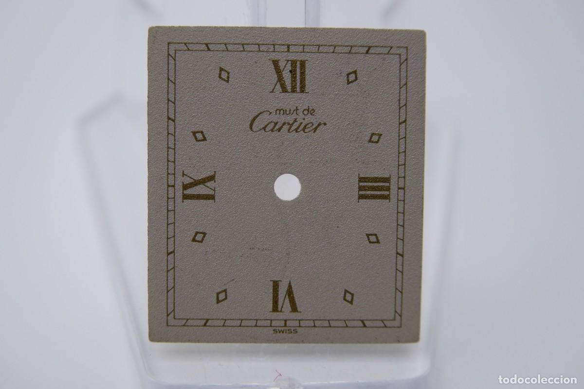 Recambios de relojes: Cartier must de cartier vintage dial
