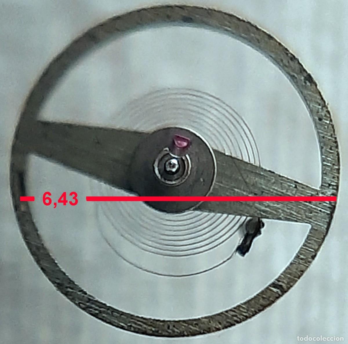 Recambios de relojes: Volante completo SILVERTONE 1185 &ndash; probable FHF 59 / 59N / 59-21 - X