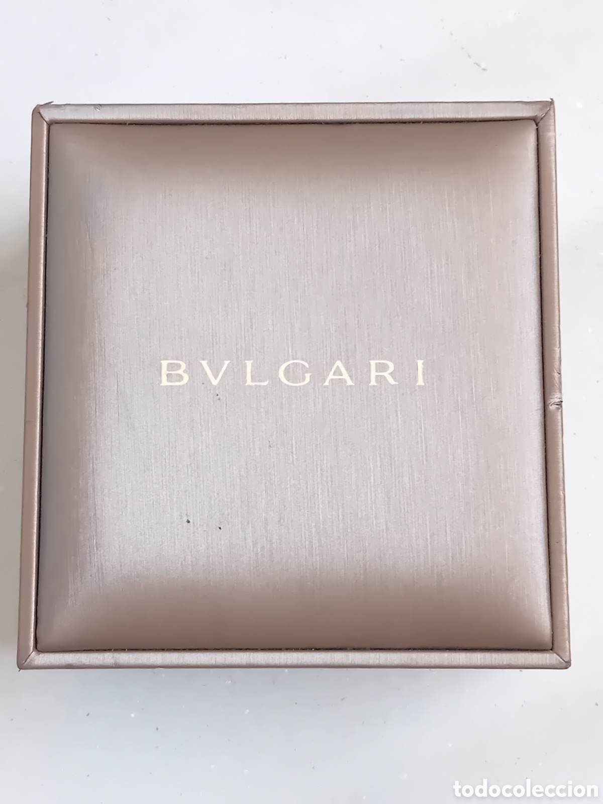Recambios de relojes: CAJA ESTUCHE CUERO MARCA BULGARI DE RELOJ