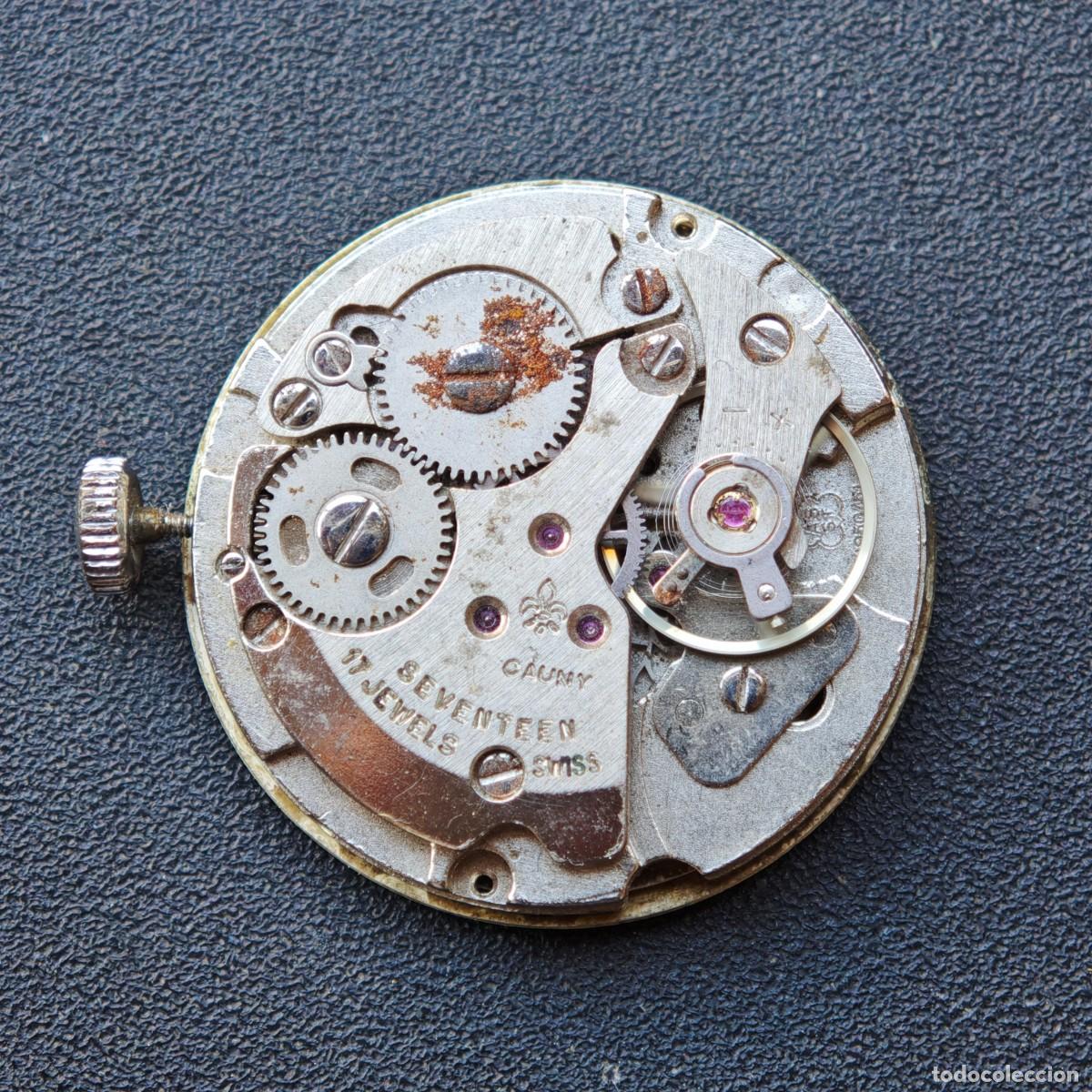 Recambios de relojes: AS ST 1950/51 Cauny Master maquinaria reloj vintage watch movement motre orologio