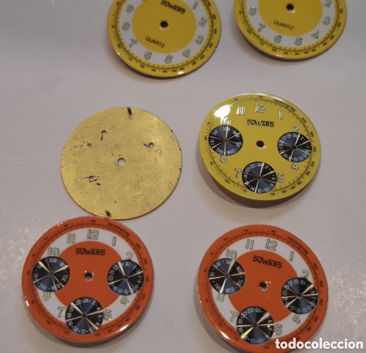 Recambios de relojes: Esferas antiguas de reloj Duward - Foto 11