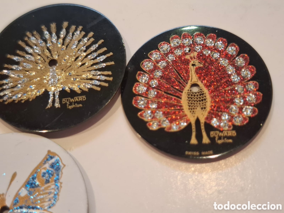 Recambios de relojes: Esferas antiguas de reloj Duward - Foto 19
