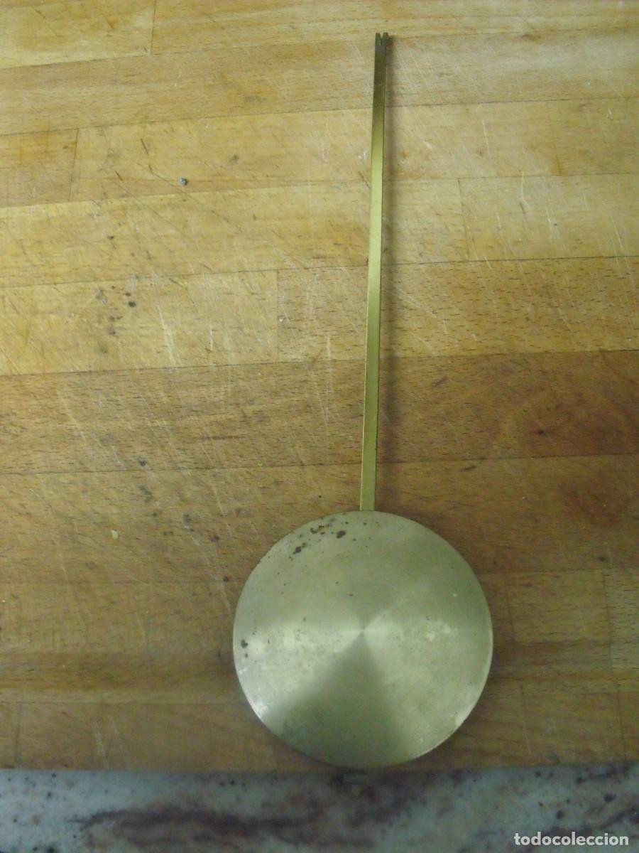 Recambios de relojes: 1 pendulo chapa para reloj aleman pared-lote 665