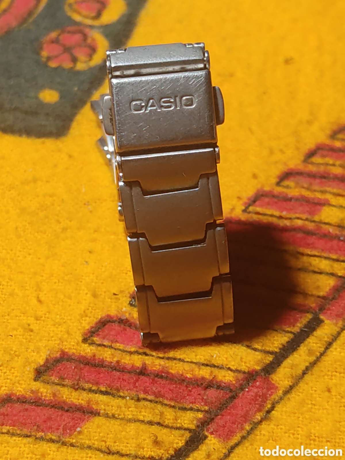 Recambios de relojes: Correa Casio de acero original.