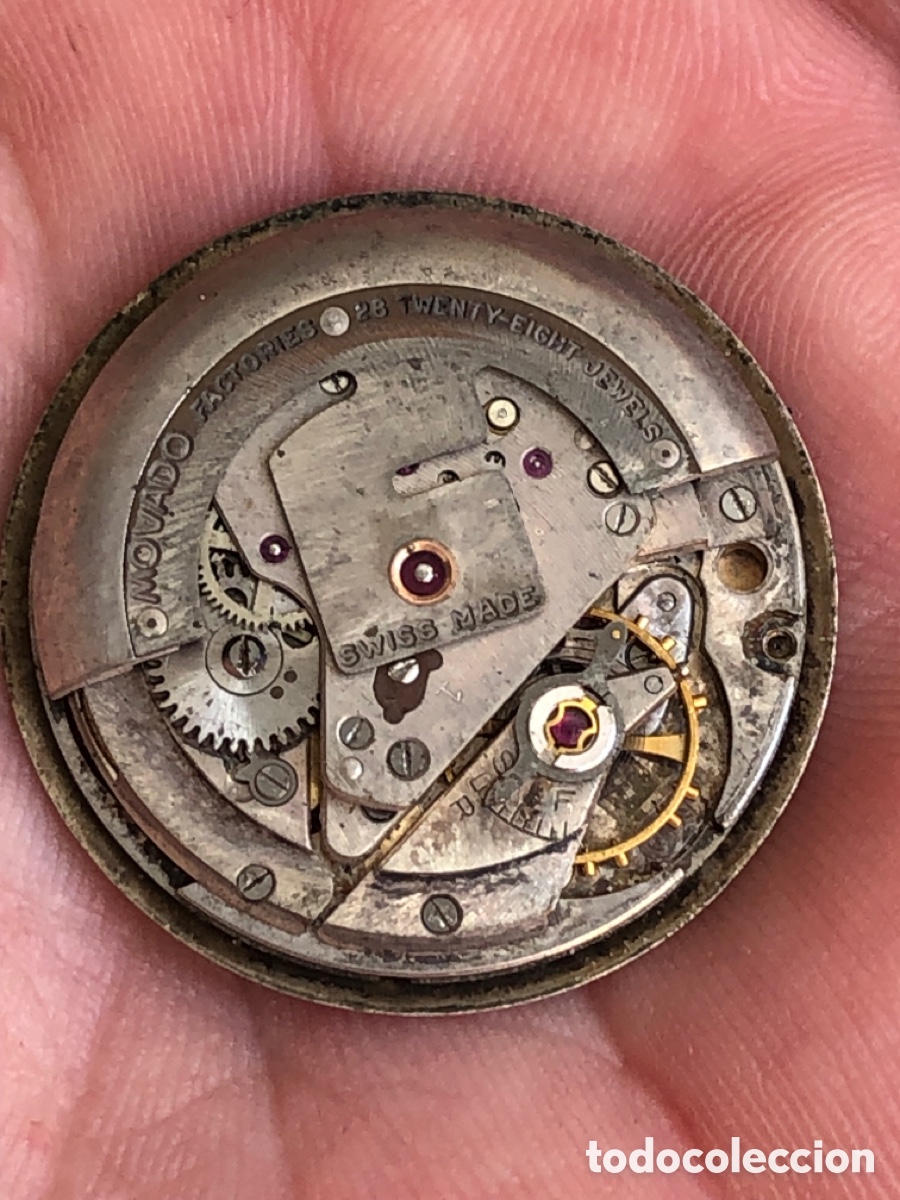 Recambios de relojes: Calibre reloj movado autom&aacute;tico bumper