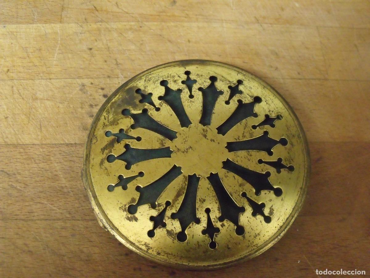 Recambios de relojes: puerta trasera doble para maquinaria paris reloj sobremesa-lote 666