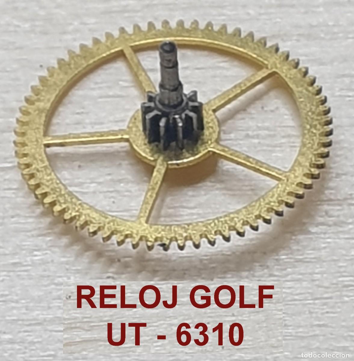 Recambios de relojes: Reloj Golf &ndash; Rueda 220 Cuarta Rueda Calibre Unitas UT 6310 Original Usada - X