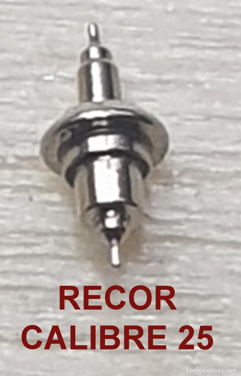 Recambios de relojes: RECORD Cal. 25 &ndash; Eje de Volante &ndash; NUEVO &ndash; X