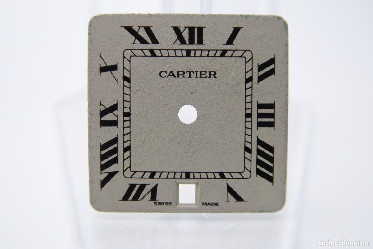 Recambios de relojes: Cartier Santos vintage dial 18.4mm