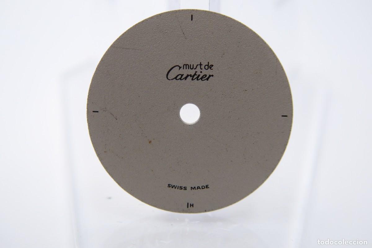 Recambios de relojes: Cartier must de cartier vintage lady dial