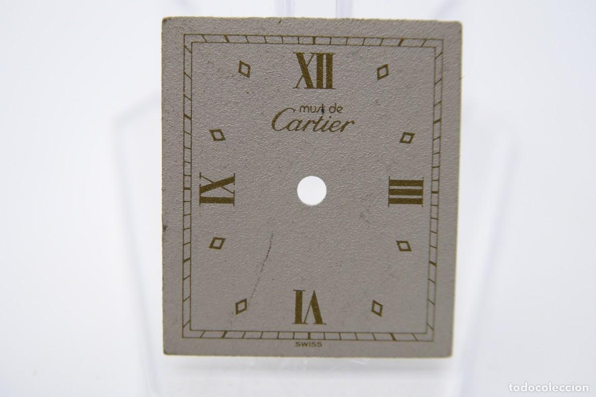 Recambios de relojes: Cartier must de cartier tank vintage cream dial