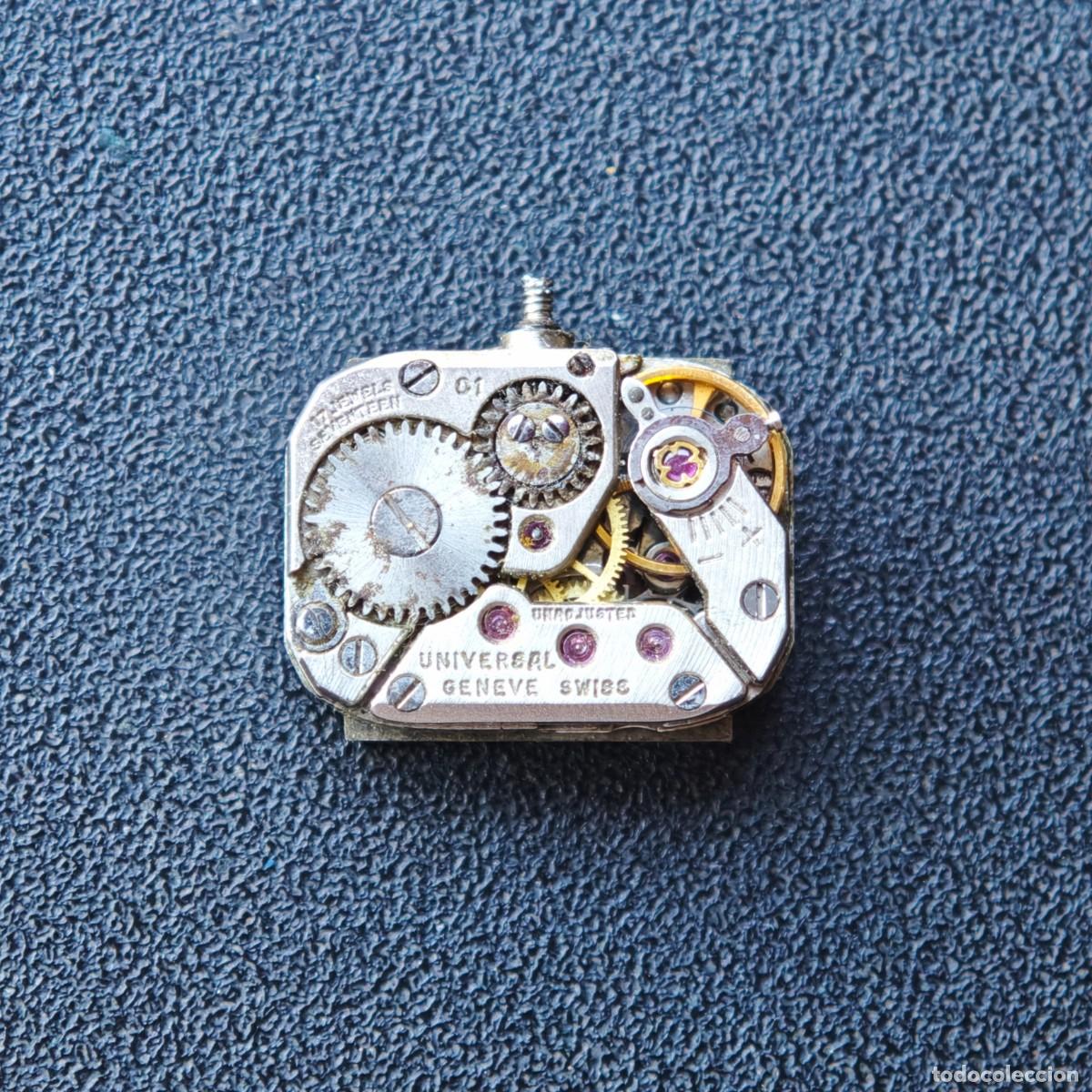 Recambios de relojes: UNIVERSAL GENEVE 01 maquinaria reloj vintage watch movement motre orologio