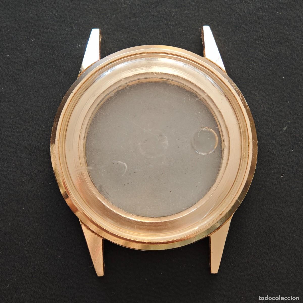 Recambios de relojes: Caja reloj vintage aluminium montre EB 1438 orologio watch case swiss