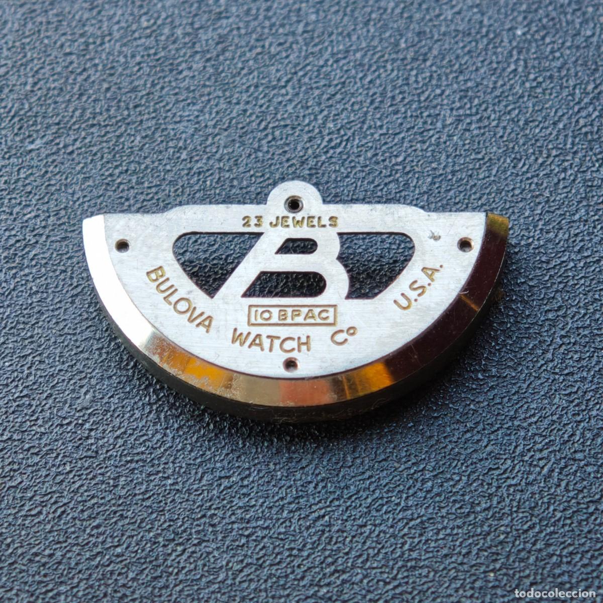 Recambios de relojes: BULOVA 11 AFAC rotor maquinaria reloj vintage automatic watch movement motre orologio