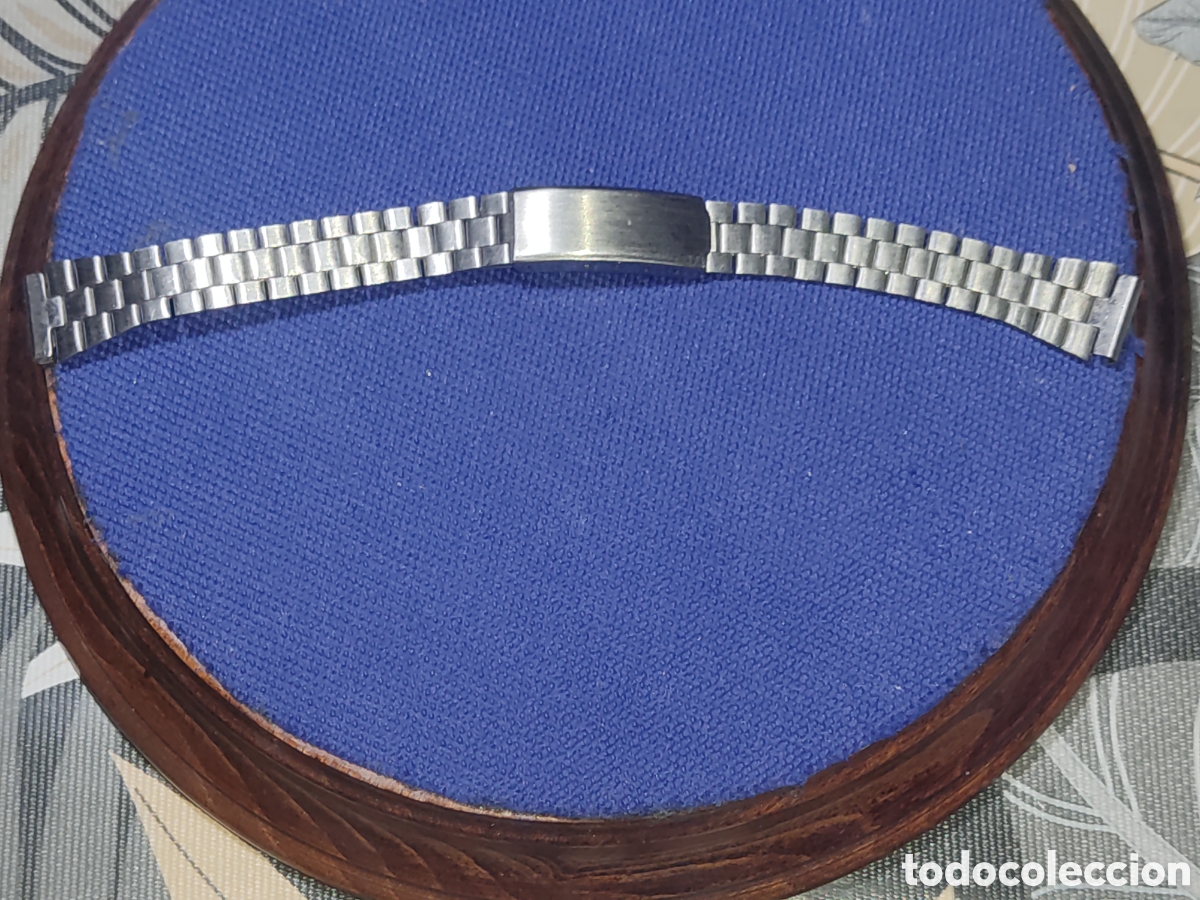 Recambios de relojes: Correa reloj de mujer de acero inox.Vintage.