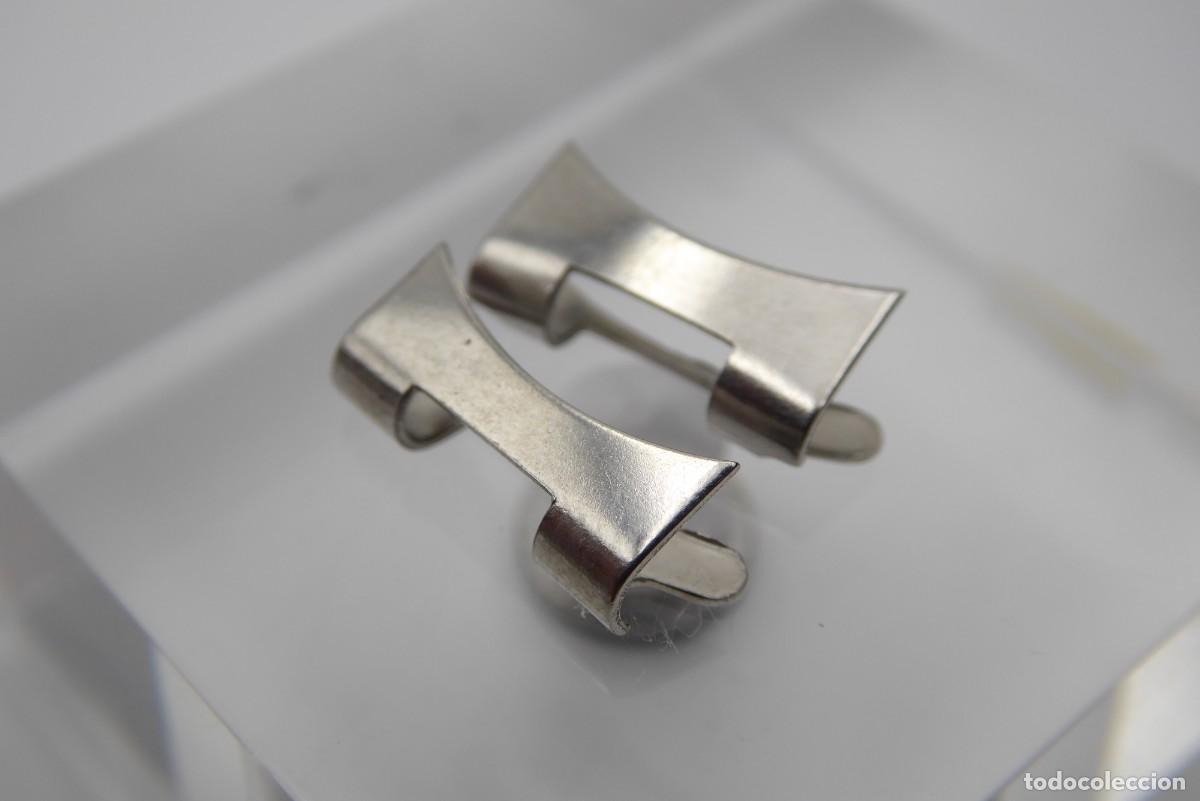 Recambios de relojes: Vintage end links oyster lady 13mm